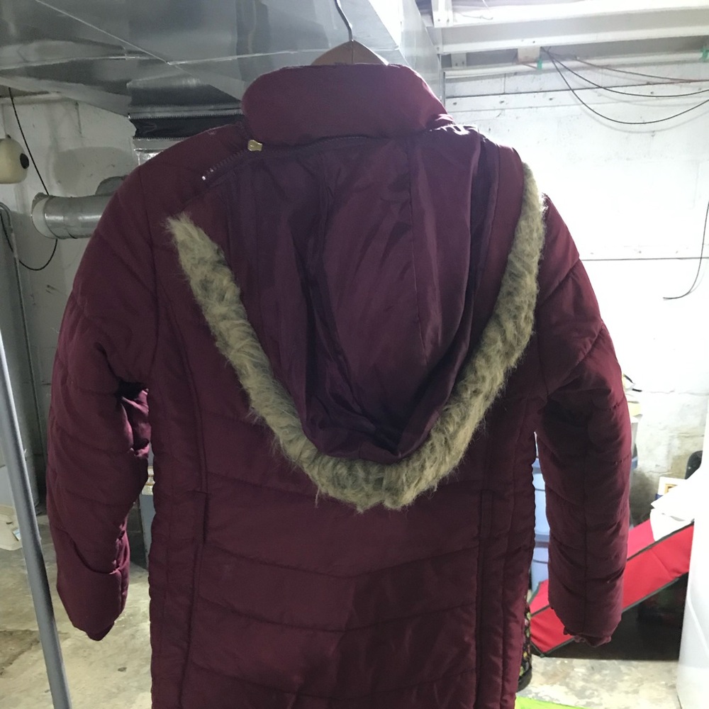GIRLS LOVE-BURGUNDY FULL LENGTH GIRL’s Size 14/16